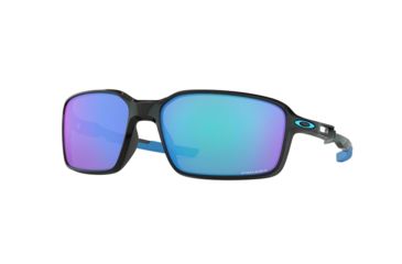 Image of Oakley SIPHON OO9429 Progressive Prescription Sunglasses, 64mm, Polished Black, OO9429-942902-64-PRO