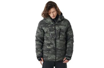 Image of Oakley Ski Down Jacket 15K - Mens, Camou, Extra Large, 412526-9A1-XL