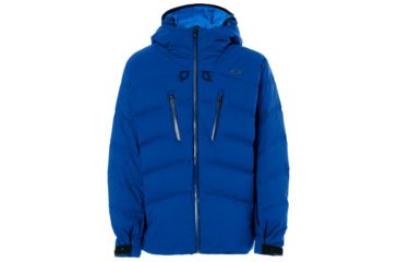 Image of Oakley Ski Down Jacket 15K - Mens, Dark Blue, Large, 412526-609-L
