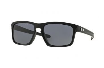 Image of Oakley SLIVER A OO9269 Single Vision Prescription Sunglasses OO9269-926901-57 - Lens Diameter 57 mm, Frame Color Matte Black