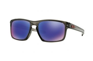 Image of Oakley SLIVER A OO9269 Single Vision Prescription Sunglasses OO9269-926906-57 - Lens Diameter 57 mm, Frame Color Grey Smoke