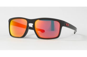 Image of Oakley SLIVER A OO9269 Single Vision Prescription Sunglasses OO9269-926907-57 - Lens Diameter 57 mm, Frame Color Matte Black