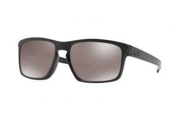 Image of Oakley Sliver A OO9269 Single Vision Prescription Sunglasses, 57mm, Polished Black, OO9269-926913-57-SV