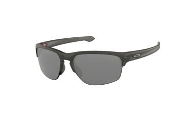 Image of Oakley SLIVER EDGE A OO9414 Sunglasses 941403-63 - Grey Smoke Frame, Prizm Black Lenses