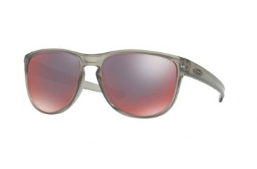 Image of Oakley SLIVER R OO9342 Single Vision Prescription Sunglasses OO9342-934203-57 - Lens Diameter 57 mm, Frame Color Matte Grey Ink
