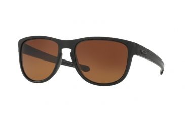 Image of Oakley SLIVER R OO9342 Single Vision Prescription Sunglasses OO9342-934206-57 - Lens Diameter 57 mm, Frame Color Matte Black
