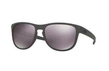 Image of Oakley SLIVER R OO9342 Single Vision Prescription Sunglasses OO9342-934208-57 - Lens Diameter 57 mm, Frame Color Steel