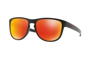 Image of Oakley Sliver R OO9342 Single Vision Prescription Sunglasses OO9342-934215-57 - Lens Diameter 57 mm, Frame Color Matte Black