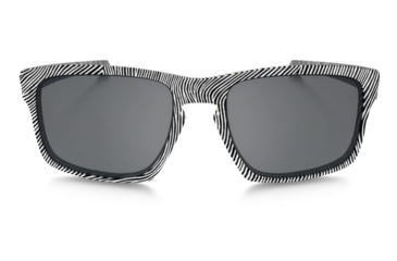 Image of Oakley Sliver Sunglasses Fingerprint White Frame, Black Iridium Lens-OO9262-15