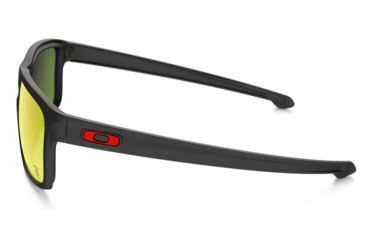 Image of Oakley Sliver Sunglasses Matte Black Frame, Ruby Iridium Lens-OO9262-12
