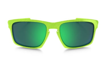 Image of Oakley Sliver Sunglasses Retina Burn Frame, Jade Iridium Lens-OO9262-18