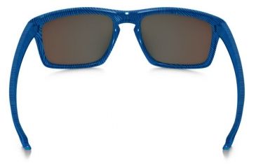 Image of Oakley Sliver Sunglasses Sky Blue Frame, Sapphire Iridium Lens-OO9262-17