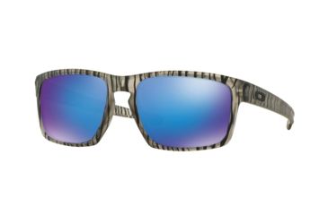 Image of Oakley SLIVER OO9262 Progressive Prescription Sunglasses OO9262-926221-57 - Lens Diameter 57 mm, Frame Color Matte Grey Ink Urban Jungle
