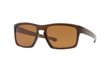 Image of Oakley Sliver OO9262 Progressive Prescription Sunglasses OO9262-926233-57 - Lens Diameter 57 mm, Frame Color Rootbeer