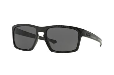 Image of Oakley Sliver OO9262 Progressive Prescription Sunglasses OO9262-926219-57 - Lens Diameter 57 mm, Frame Color Fingerprint Dark Grey