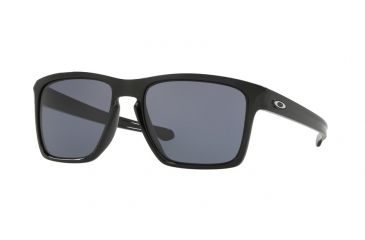 Image of Oakley SLIVER XL A OO9346 Single Vision Prescription Sunglasses OO9346-934601-57 - Lens Diameter 57 mm, Frame Color Polished Black