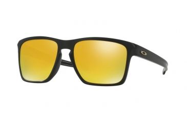 Image of Oakley SLIVER XL A OO9346 Single Vision Prescription Sunglasses OO9346-934604-57 - Lens Diameter 57 mm, Frame Color Matte Black