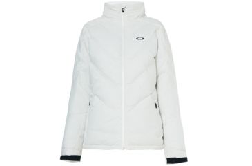 Image of Oakley Snow Down 10K/ 2L Jacket- Womens, Off White, Extra Large, 511727-1A1-XL