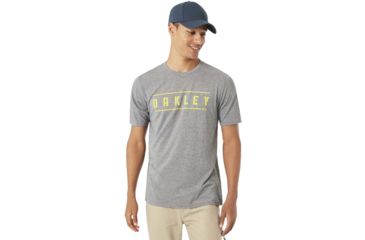 Image of Oakley So- Double Stack - Mens, Athletic Heather Grey, Large, 455944A-24G-L