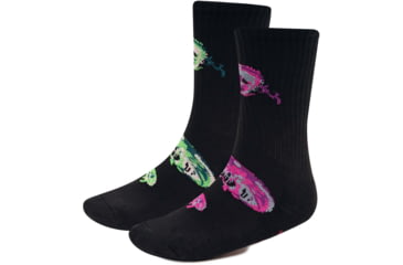 Image of Oakley Sock Jelly Fish Pck 2 - Mens, Blackout, Medium, 93340-02E-M