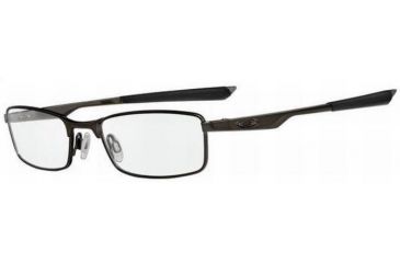 Image of Oakley Socket 2.0 Brushed Chrome MatteBlack Eyeglass Frames w/ Blank Lenses 12-010