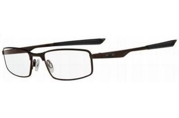 Image of Oakley Socket 4.0 Polished Brown/Polished Black Eyeglass Frames w/ Blank Lenses 12-013