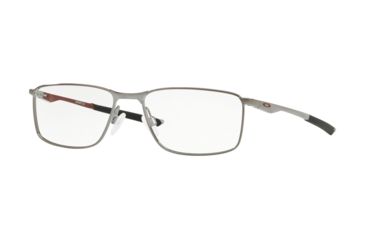 Image of Oakley Socket 5.0 OX3217 Bifocal Prescription Eyeglasses, 55mm, Gunmetal/cardinal, OX3217-321709-55-BI