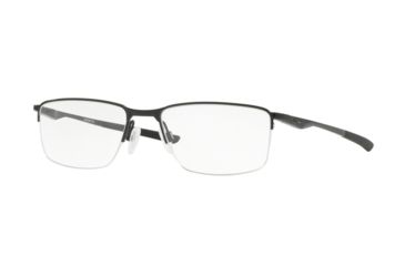 Image of Oakley Socket 5.5 OX3218 Progressive Prescription Eyeglasses, 56mm, Clear Lenses, OX3218-321801-56-PRO