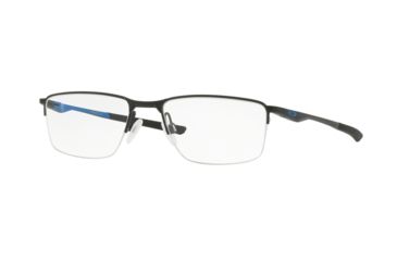 Image of Oakley Socket 5.5 OX3218 Progressive Prescription Eyeglasses, 56mm, Satin Black, OX3218-321804-56-PRO