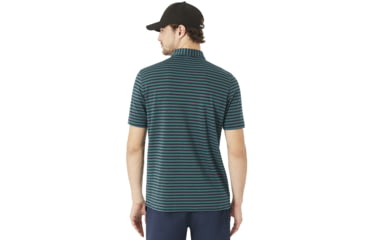 Image of Oakley Speed Stripe Polo - Mens, Balsam, 2XL, 434038-6A9-XXL