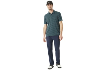 Image of Oakley Speed Stripe Polo - Mens, Balsam, 2XL, 434038-6A9-XXL