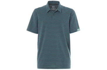 Image of Oakley Speed Stripe Polo - Mens, Balsam, 2XL, 434038-6A9-XXL