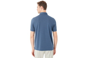 Image of Oakley Speed Stripe Polo - Mens, Ensign Blue, Large, 434038-64W-L
