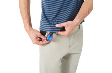 Image of Oakley Speed Stripe Polo - Mens, Ensign Blue, Large, 434038-64W-L