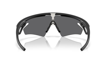 Image of Oakley Sphaera Slash Sunglasses, Matte Black, PRIZM Black Polarized, PRIZM Black Polarized, OO9499-0136