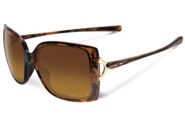 Image of Oakley Splash Sunglasses Tortoise w/ Brown Grad Polar Frame, Brown Gradient Polarized Lens-OO9258-03