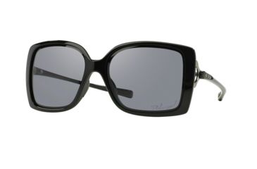 Image of Oakley SPLASH OO9258 Progressive Prescription Sunglasses OO9258-925802-58 - Lens Diameter 58 mm, Frame Color Polished Black