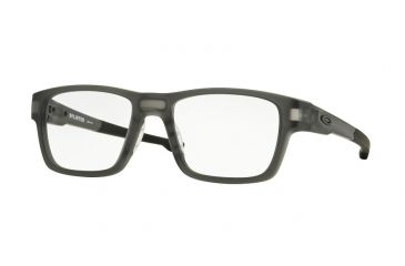 Image of Oakley SPLINTER OX8077 Single Vision Prescription Eyeglasses 807702-52 - Satin Grey Smoke Frame