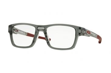 Image of Oakley SPLINTER OX8077 Single Vision Prescription Eyeglasses 807703-52 - Grey Shadow Frame
