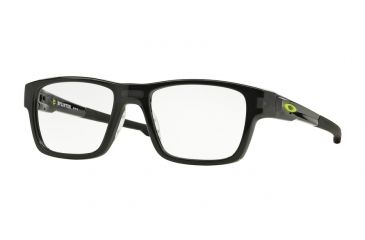 Image of Oakley SPLINTER OX8077 Single Vision Prescription Eyeglasses 807704-52 - Black Ink Frame