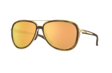 Image of Oakley SPLIT TIME OO4129 Sunglasses 412914-58 - , Prizm Rose Gold Polarized Lenses