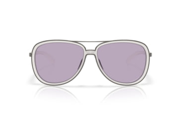 Image of Oakley Split Time Sunglasses, Matte Transparent Mist, PRIZM Slate, PRIZM Slate, OO4129-2958