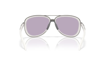 Image of Oakley Split Time Sunglasses, Matte Transparent Mist, PRIZM Slate, PRIZM Slate, OO4129-2958