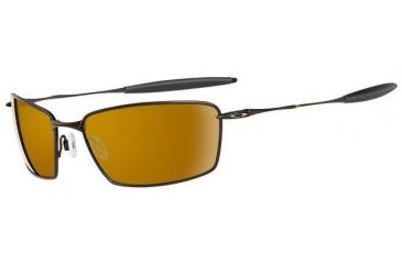 Image of Oakley Square Whisker Brown Frame w/ Dark Bronze Lenses Sunglasses 05-770