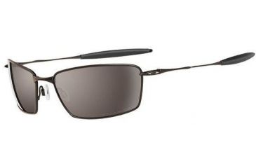 Image of Oakley Square Whisker Brown Frame w/ Tungsten Iridium Polarized Lenses Sunglasses 12-970