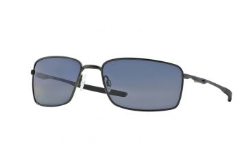 Image of Oakley SQUARE WIRE OO4075 Progressive Prescription Sunglasses OO4075-407504-60 - Lens Diameter 60 mm, Frame Color Carbon
