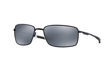 Image of Oakley SQUARE WIRE OO4075 Progressive Prescription Sunglasses OO4075-407505-60 - Lens Diameter 60 mm, Frame Color Matte Black