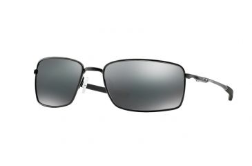 Image of Oakley SQUARE WIRE OO4075 Progressive Prescription Sunglasses OO4075-407501-60 - Lens Diameter 60 mm, Frame Color Polished Black