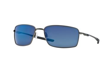 Image of Oakley SQUARE WIRE OO4075 Progressive Prescription Sunglasses OO4075-407502-60 - Lens Diameter 60 mm, Frame Color Cement