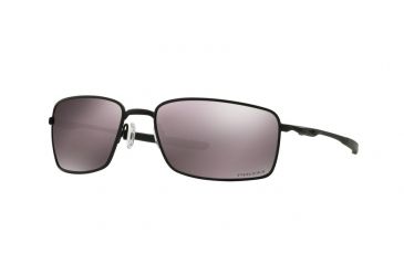 Image of Oakley SQUARE WIRE OO4075 Progressive Prescription Sunglasses OO4075-407509-60 - Lens Diameter 60 mm, Frame Color Matte Black